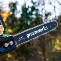 Пила аккумуляторная Greenworks 2005707UA 40 В 35 см АКБ и ЗУ в комплекте