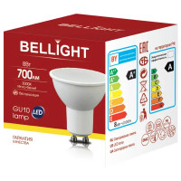 Лампа светодиодная Bellight GU10 220-240 В 8 Вт спот 700 лм теплый белый цвет света