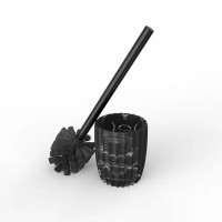 Ершик для унитаза Lemer Black Marble цвет черный