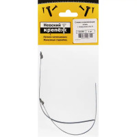 Кабельная стяжка Невский крепеж 4.6x200 мм сталь цвет черный 2 шт.