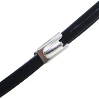 Кабельная стяжка Невский крепеж 4.6x400 мм сталь цвет черный 2 шт.