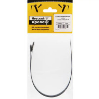 Кабельная стяжка Невский крепеж 7.9x300 мм сталь цвет черный 2 шт.