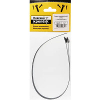 Кабельная стяжка Невский крепеж 7.9x400 мм сталь цвет черный 2 шт.