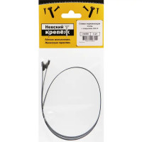 Кабельная стяжка Невский крепеж 7.9x500 мм сталь цвет черный 2 шт.