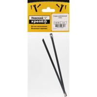 Кабельная стяжка Невский крепеж 4.6x150 мм сталь цвет серый 2 шт.