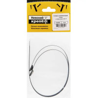 Кабельная стяжка Невский крепеж 12x400 мм сталь цвет черный 2 шт.