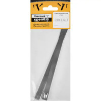Кабельная стяжка Невский крепеж 12x200 мм сталь цвет серый 2 шт.