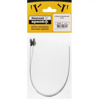 Кабельная стяжка Невский крепеж 12x400 мм сталь цвет серый 2 шт.