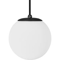Светильник уличный подвесной Elektrostandart Sfera 1xE14 40 Вт Ø150 цвет черный