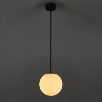 Светильник уличный подвесной Elektrostandart Sfera 1xE14 40 Вт Ø150 цвет черный