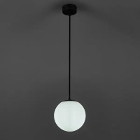 Светильник уличный подвесной Elektrostandart Sfera 1xE14 40 Вт Ø150 цвет черный
