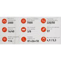 Пила электрическая Oasis ES-20 2000 Вт 40 см