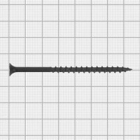 Саморезы по дереву фосфатированные 4.2x75 мм 1 кг