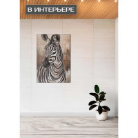 Картина на холсте Африканский мотив 70x110 см
