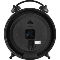 Часы настольные Atmosphera Meca круглые пластик цвет черный бесшумные ø 35.6 см