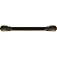 Ручка-скоба L4.026 ЦАМ 128 мм цвет никель