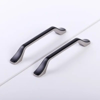 Ручка-скоба L4.026 ЦАМ 128 мм цвет никель