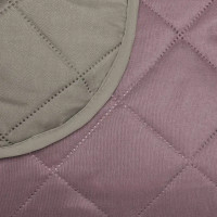 Покрывало Melissa 200x220 см микрофибра стеганая цвет розовый/серо-коричневый