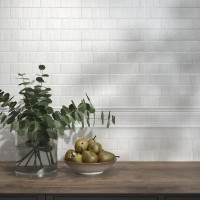 Плитка настенная Kerama Marazzi Сигма 20x60 см 1.2 м² глянцевая цвет белый антик