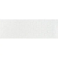 Плитка настенная Kerama Marazzi Сигма 20x60 см 1.2 м² глянцевая цвет белый мозаика