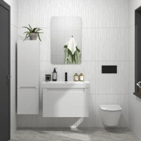 Плитка настенная Kerama Marazzi Сигма 20x60 см 1.2 м² матовая цвет белый геометрия