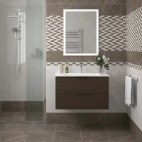 Бордюр настенный Kerama Marazzi Феррара-Фоджа VT/A590/7000 50x6.3 см матовый цвет белый коричневый