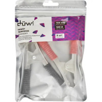 Зажим крокодил в изоляторе DAC-100A-105-H2 цвет разноцветный 2 шт.