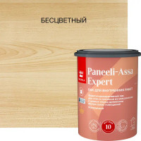 Лак для стен и потолков Tikkurila Paneeli-Assa Expert База EP бесцветный матовый 0.9 л