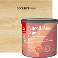 Лак для стен и потолков Tikkurila Paneeli-Assa Expert База EP бесцветный полуматовый 2.7 л