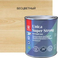 Лак яхтный Tikkurila Unica Super Strong База ЕР бесцветный глянцевый 0.9 л