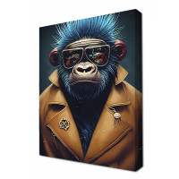 Картина на холсте Стильный Monkey 30x40 см