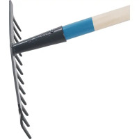 Грабли универсальные Fiskars Plantic Light 12 зубьев 152 см сталь с черенком