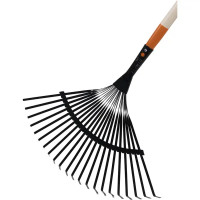 Грабли веерные Fiskars Plantic Terra 22 зуба 174 см сталь с черенком