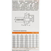 Заклепка 3.2x8 мм, 50 шт.