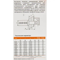 Заклепка 4.8x12 мм, 50 шт.