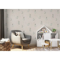 Обои флизелиновые Vog Collection Funny Bunny розовые 1.06 м 72059-55