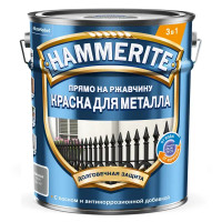 Краска по ржавчине Hammerite цвет серый 5 л