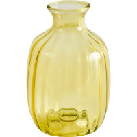 Ваза Helen стекло желтая 21 см