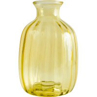 Ваза Helen стекло желтая 21 см