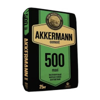 Цемент Akkermann М500 ЦЕМ II/А-И 42.5 Н 25 кг