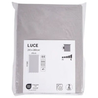 Штора на ленте блэкаут Luce 210x280 см цвет серо-коричневый