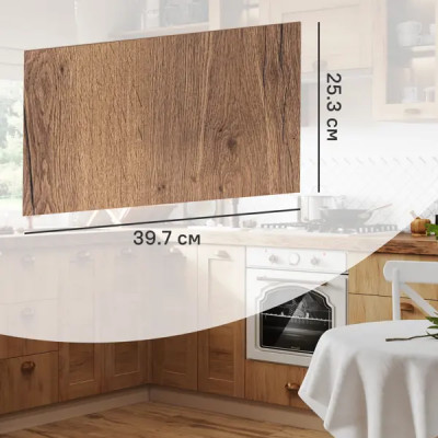 Фасад для кухонного ящика Рошаль 39.7x25.3 см Delinia ID ЛДСП цвет рошаль