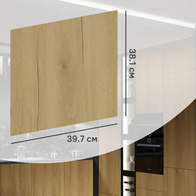 Фасад для кухонного ящика Верея 39.7x38.1 см Delinia ID ЛДСП цвет светлое дерево
