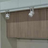 Трековый светильник Volpe Q321 под лампу GU10 50 Вт 10 м² цвет белый
