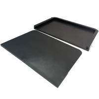 Заглушка торцевая 70x7.3x103.8 мм цвет черный