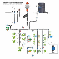 Заглушка для капельной ленты BOUTTE, 16мм, 2 шт.