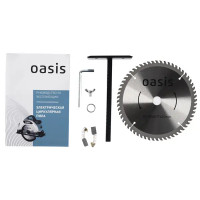 Пила циркулярная сетевая Oasis PC-185, 1600 Вт, 185 мм