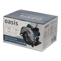 Пила циркулярная сетевая Oasis PC-185, 1600 Вт, 185 мм