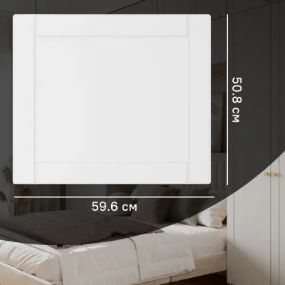 Дверь для шкафа Лион Байонна 60x50.8x1.9 см МДФ цвет белый