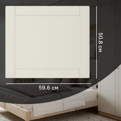 Дверь для шкафа Лион Байонна 60x50.8x1.9 см МДФ цвет латте
